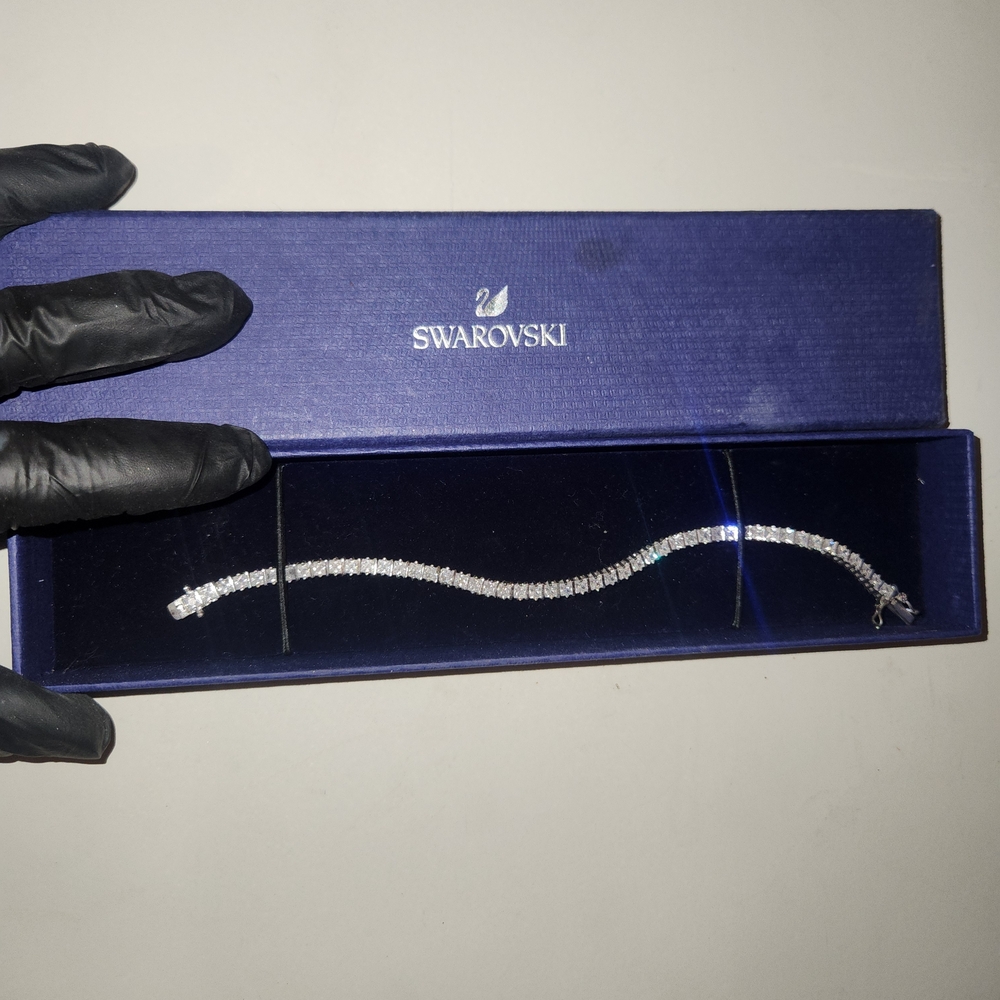 Swarovski Crystal Silver Bracelet